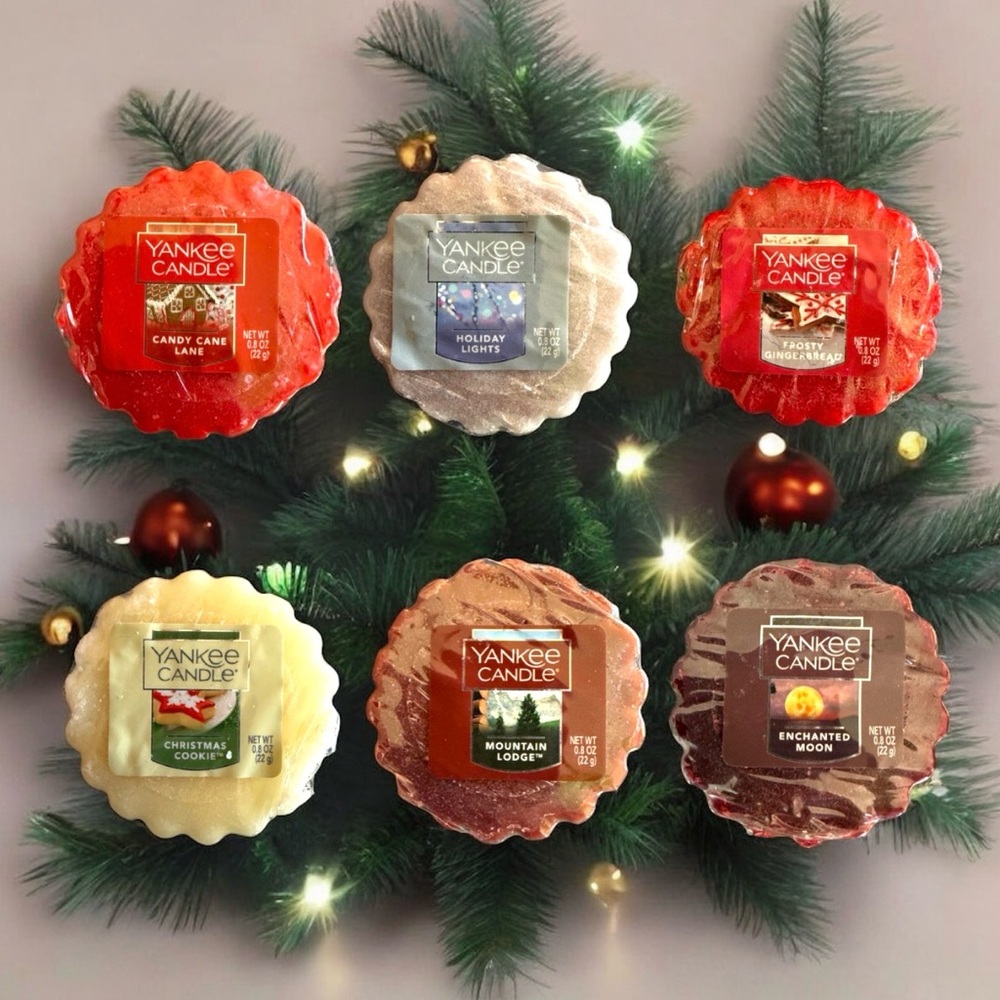 Lot of 11 Yankee Christmas Candle Wax Melts Tarts Variety Pack NEW - Picture 8 of 8